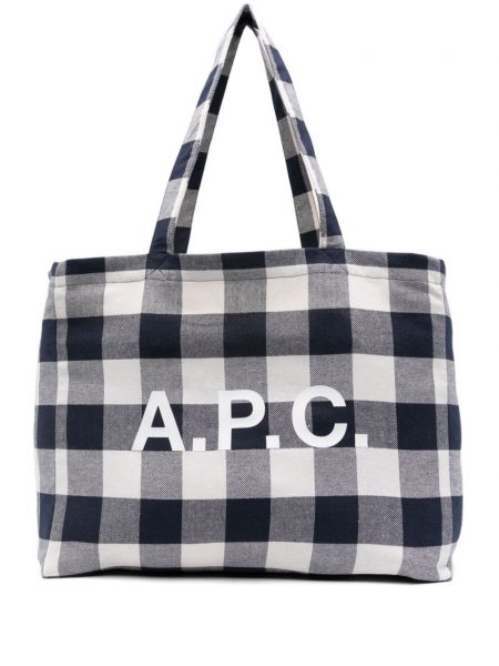 Shopping bag A.p.c. blå