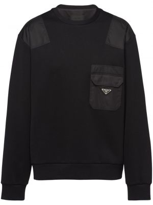 Sweatshirt Prada schwarz