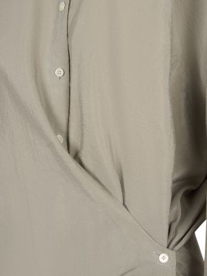 Camisa de seda Lemaire gris