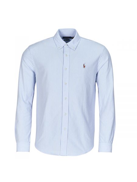 Košeľa so sieťovinou Polo Ralph Lauren modrá