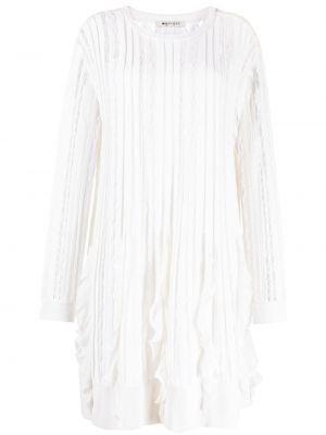 Dzianinowa sukienka długa Ports 1961 biała