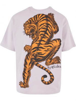 Тениска с тигров принт 2y Studios черно