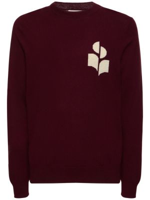 Памучен вълнен пуловер Isabel Marant