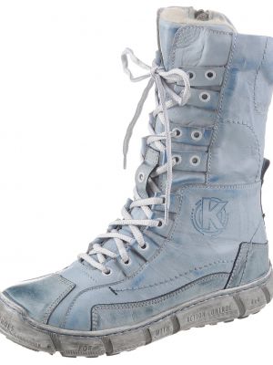 Ботинки на шнуровке Kacper синие