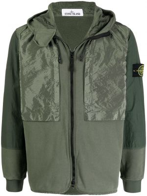 Zip hettegenser Stone Island grønn