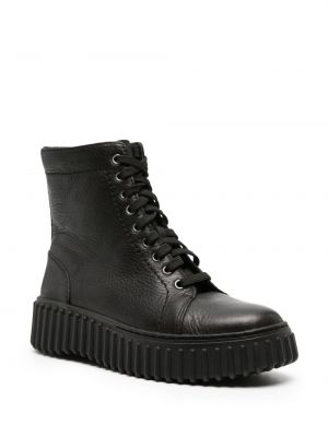 Ankle boots en cuir Clarks noir