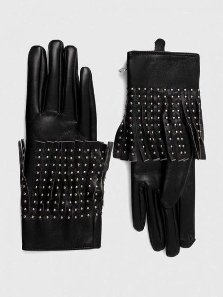 Черные перчатки Liu Jo