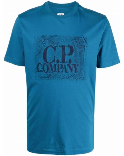 Camiseta con estampado C.p. Company azul