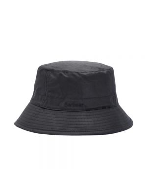 Czarny kapelusz Barbour