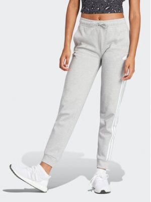 Pantalon de joggings à rayures Adidas gris