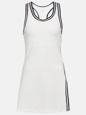 Mini vestido sin mangas Tory Sport blanco