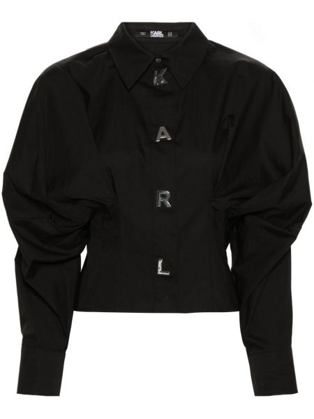 Marškiniai su sagomis Karl Lagerfeld