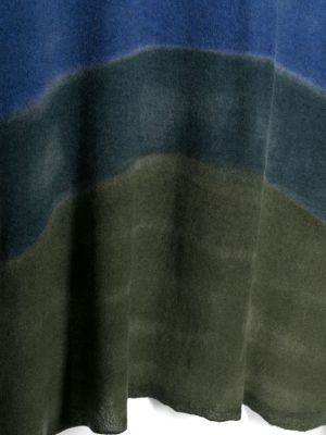 Kašmírový šál s potiskem Faliero Sarti modrý