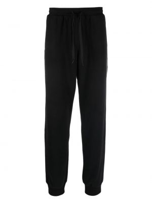 Pantalon de joggings en coton Emporio Armani noir