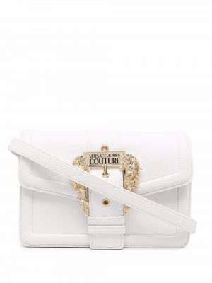 Джинсовая сумка через плечо с пряжкой Versace Jeans Couture