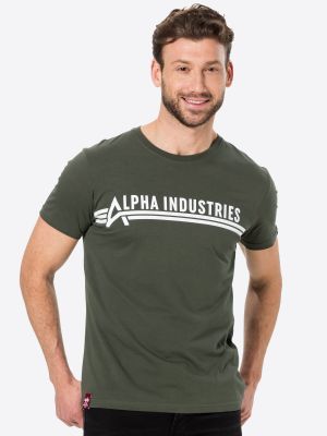Tricou din bumbac Alpha Industries
