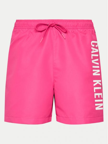 Szorty Calvin Klein Swimwear różowe