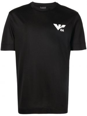 T-shirt Emporio Armani svart