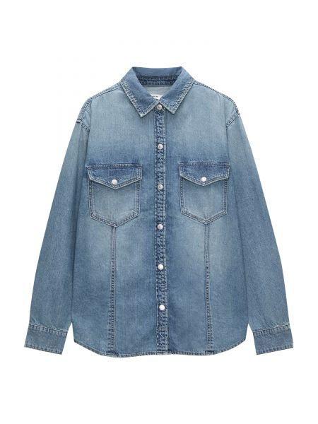 Denimjakke Pull&bear blå