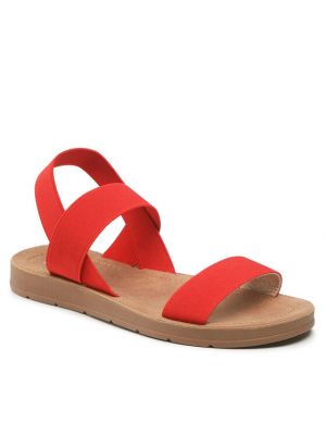 Sandales Bassano rouge