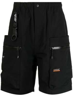 Pantaloncini cargo con tasche Izzue nero