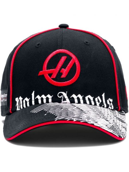 Broderet cap Palm Angels sort