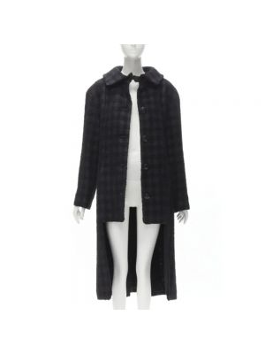 Chaqueta de lana Chanel Vintage negro