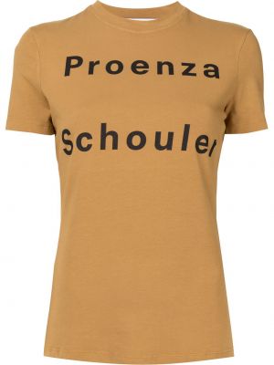 Тениска с принт Proenza Schouler White Label
