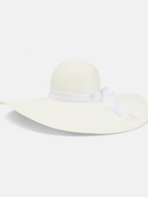 Шляпа Maison Michel белая