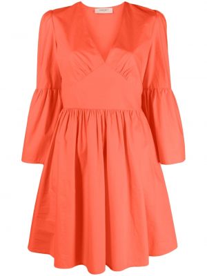 Relaxed рокля Twinset оранжево