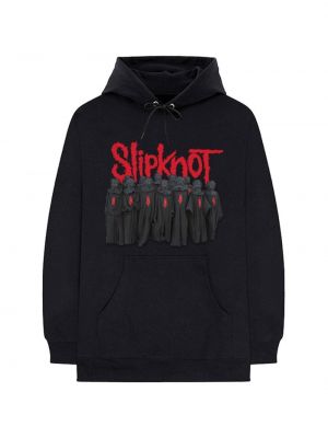 Пуловер с капюшоном Slipknot черный