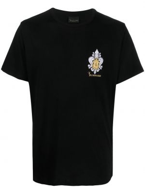 T-krekls ar apdruku Billionaire melns