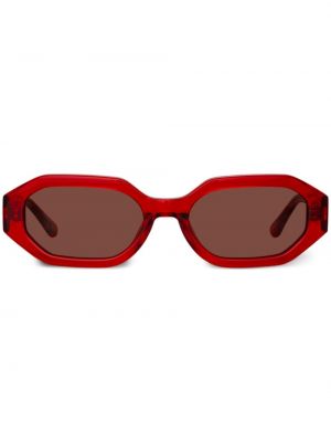 Слънчеви очила Linda Farrow червено