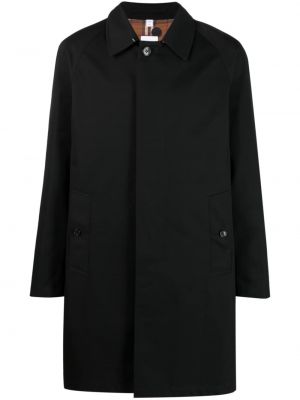 Trenchcoat aus baumwoll Burberry schwarz