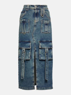 Spódnica jeansowa Blumarine niebieska