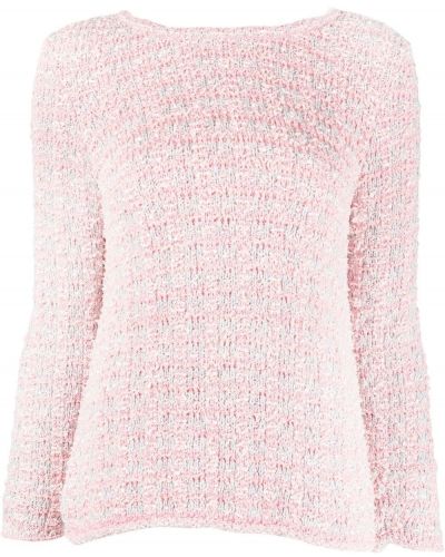 Τοπ tweed Balenciaga ροζ