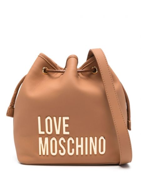 Sac Love Moschino marron
