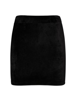 Mini falda de viscosa Balenciaga negro