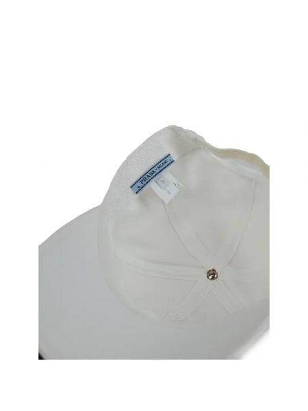 Sombrero Prada Vintage blanco