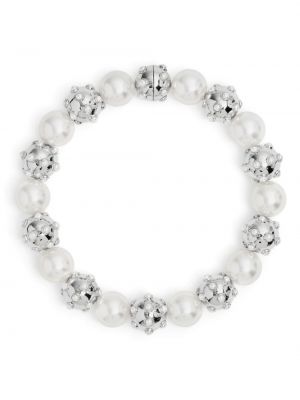 Bodkovaný náhrdelník s perlami Marc Jacobs