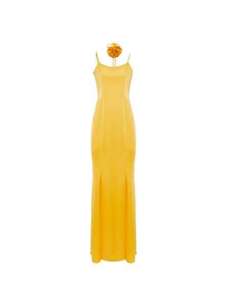 Sukienka długa Blugirl żółta