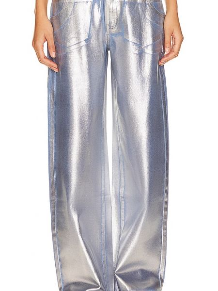 Bootcut jeans Superdown silber