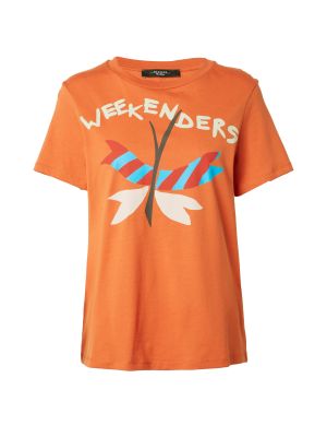 Тениска Weekend Max Mara оранжево