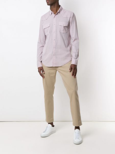 Camisa con bolsillos Osklen violeta