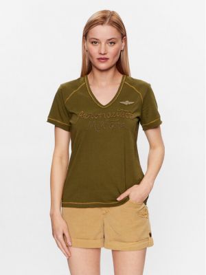 T-shirt Aeronautica Militare verde