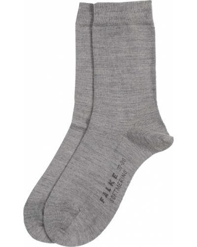Čarape s melange uzorkom Falke siva