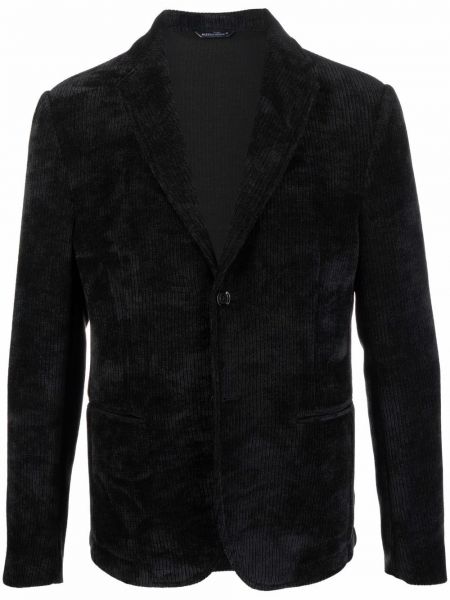 Blazer de tejido jacquard Daniele Alessandrini negro