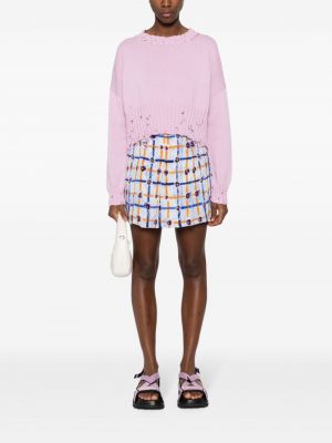 Distressed pullover Marni pink