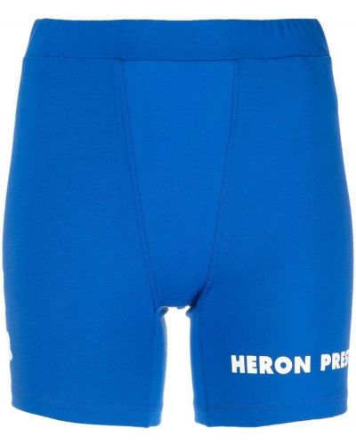 Biker shorts Heron Preston blå