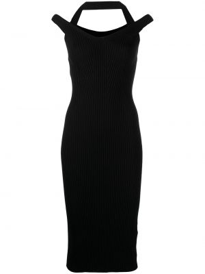 Midi šaty Jonathan Simkhai černé